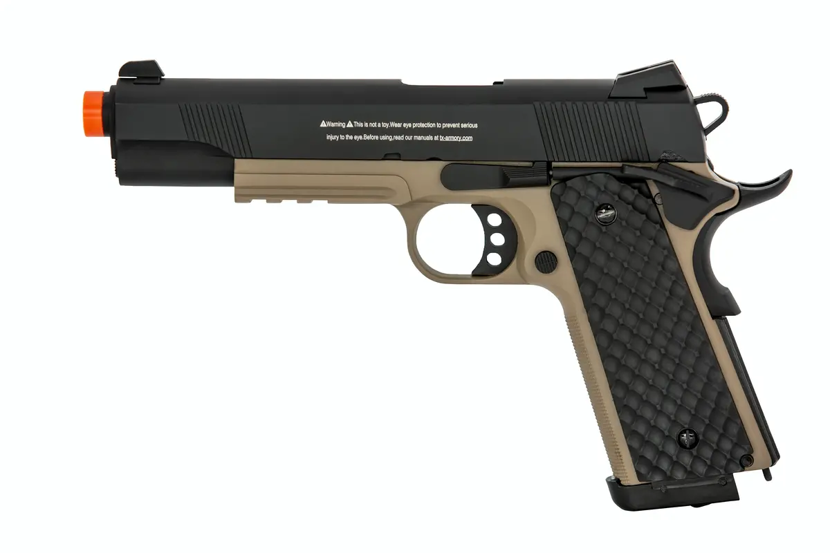 New Release - Tx Armory 1911 .45 Acp Blowback Co2 Airsoft Pistol 1