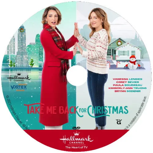 Take Me Back For Christmas Dvd Movie 2023 Corey Sevier 1