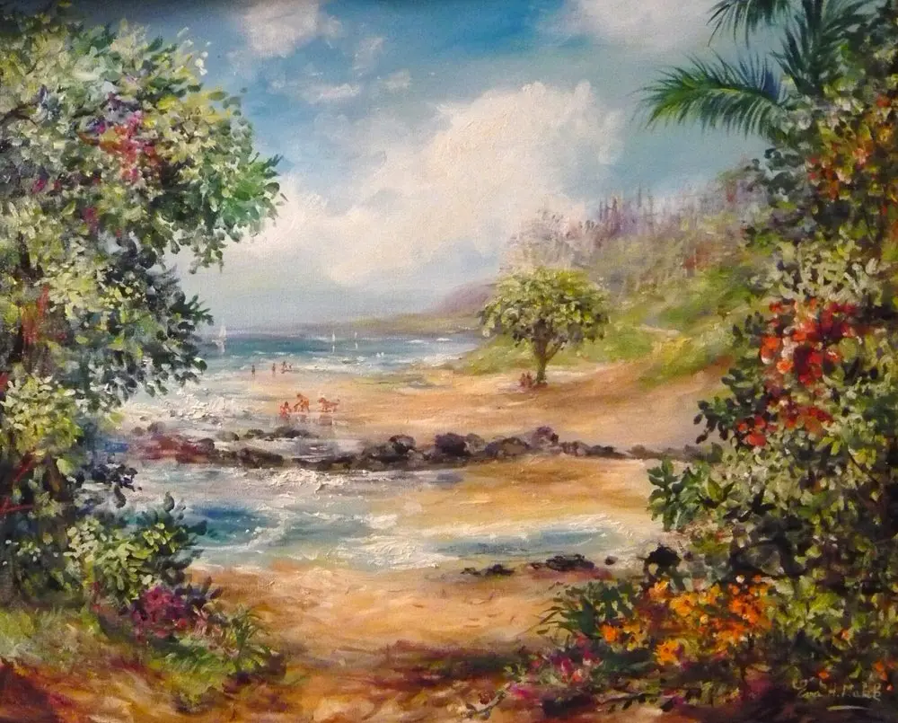 The Beach At Nukolii By Eva Makk 1
