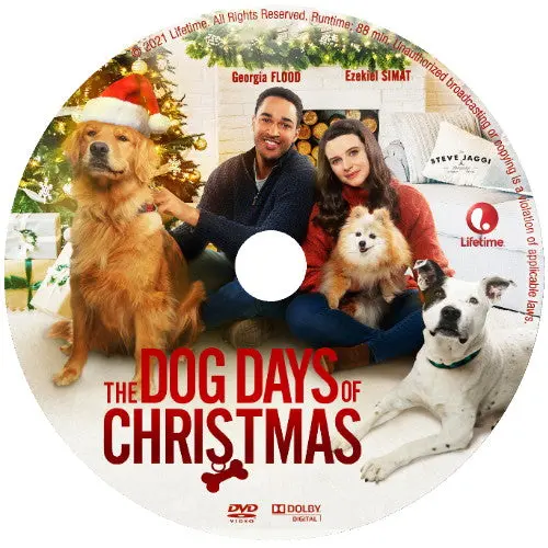 The Dog Days Of Christmas Dvd Lifetime Movie 2022 1