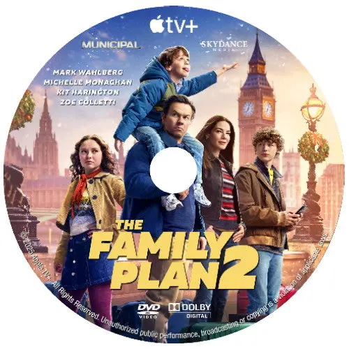 (28) The Family Plan 2 Dvd Movie 2025 - Mark Wahlberg 1
