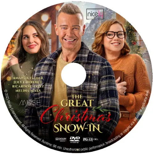 The Great Christmas Snow-In Dvd Uptv Movie 2025 1