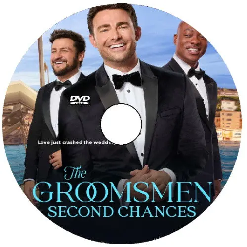 The Groomsmen: Second Chances Dvd Movie 2024 Tyler Hynes, Jonathan Bennett 1
