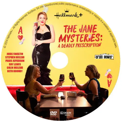 The Jane Mysteries: A Deadly Prescription Dvd Movie 2024 1