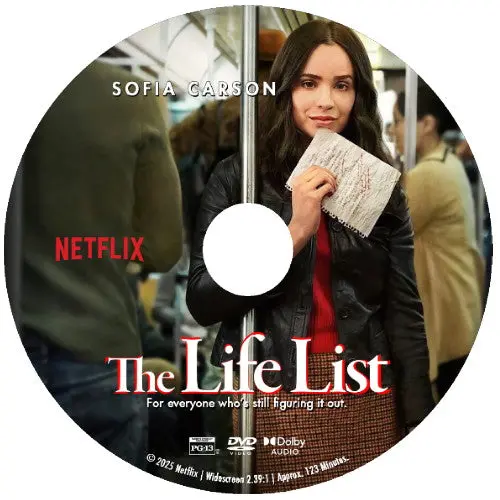 (14) The Life List Dvd Netflix Movie 2025 - Sofia Carson 1