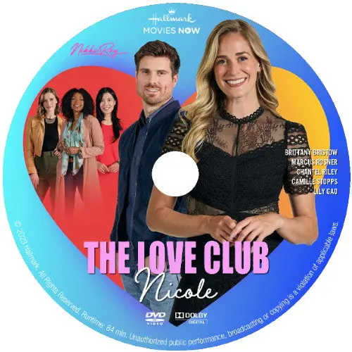 The Love Club: Nicole's Pen Pal Dvd Movie 2023 Brittany Bristow 1