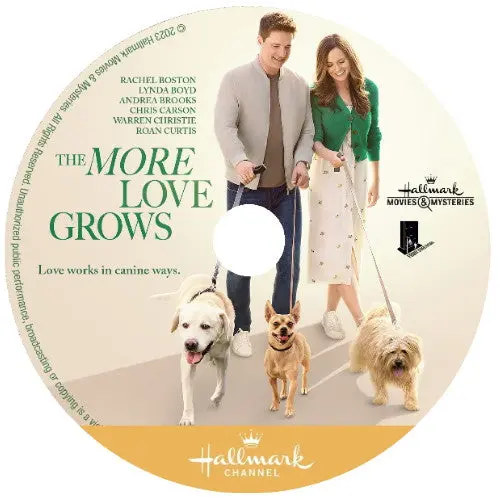 The More Love Grows Dvd Movie 2023 Rachel Boston 1