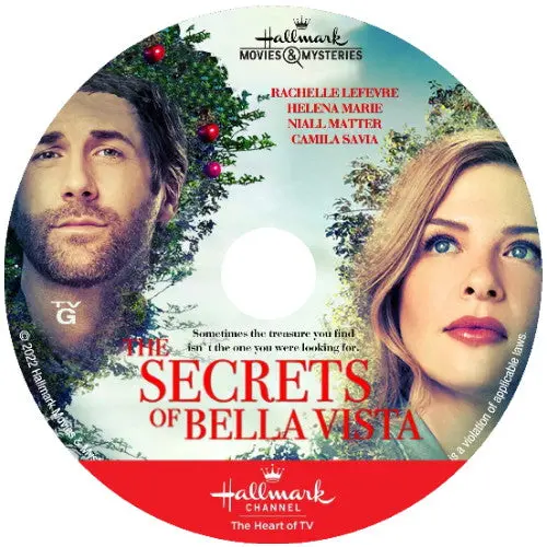 The Secrets Of Bella Vista Dvd  Movie 2022 Niall Matter. 1