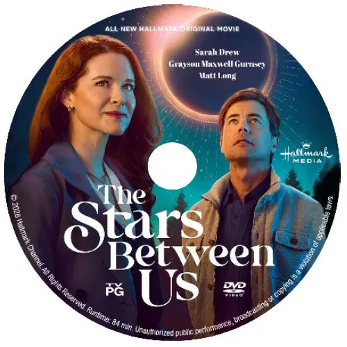 (34) The Stars Between Us Dvd Hallmark Movie 2026 1