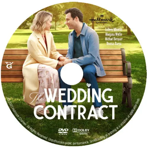 The Wedding Contract Dvd Movie 2023 Becca Tobin & Jake Epstein 1