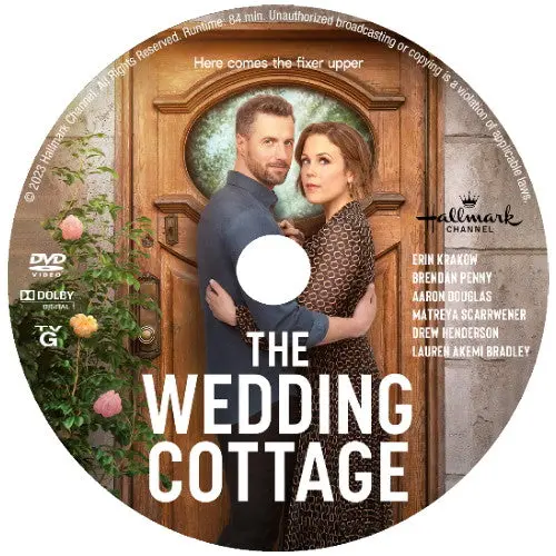 The Wedding Cottage Dvd Movie 2023 Erin Krakow Brendan Penny 1