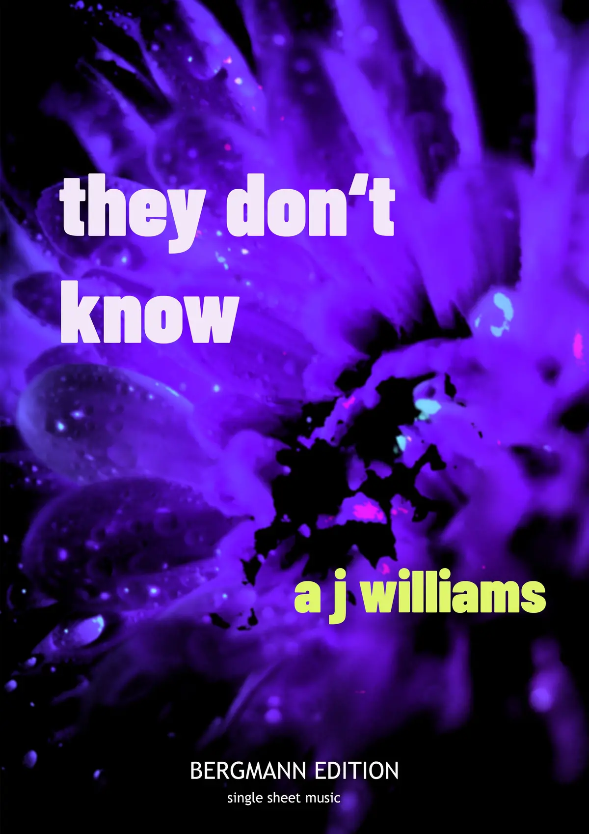 A J Williams, They Don't Know 1