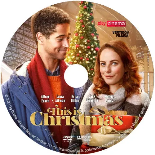 This Is Christmas Dvd 2022 Movie Alfred Enoch & Kaya Scodelario 1