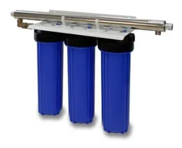 Big Blue 20" 4 Stage Purification System With 55W Uv Light 5