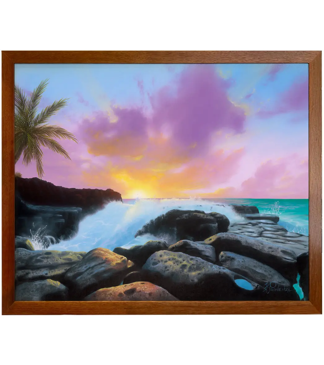 Original Painting: Tide Pools By Michael Provenza 1