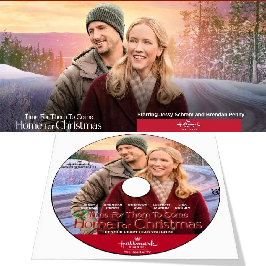 Time For Them To Come Home For Christmas Dvd Movie 2021 Jessy Schram 1