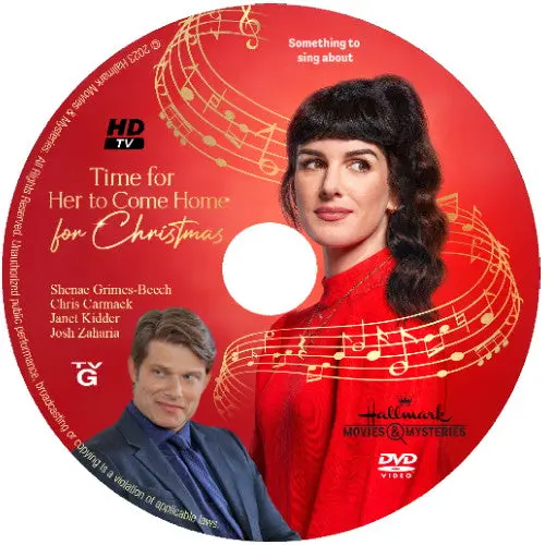Time For Her To Come Home For Christmas Dvd Movie 2023 1