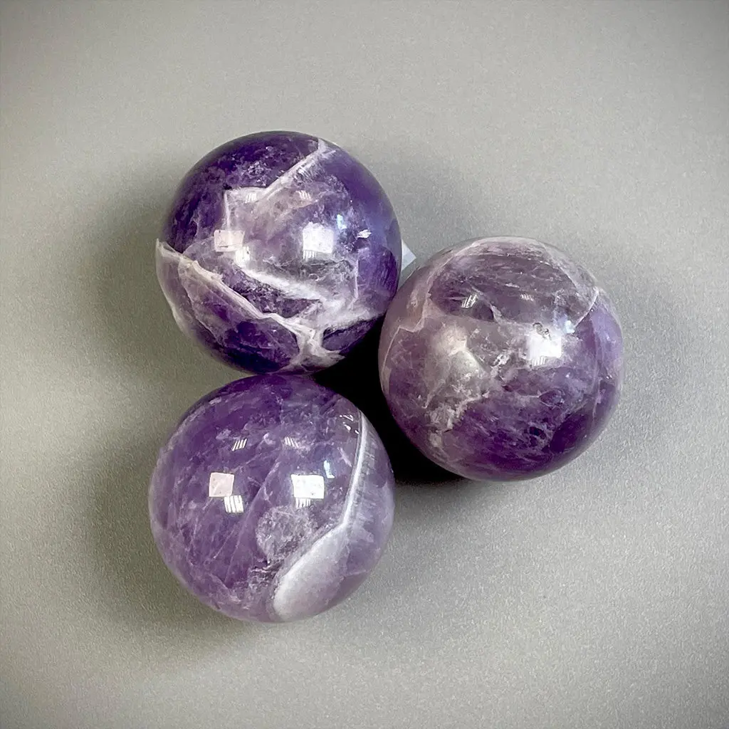 Amethyst Crystal Balls 1