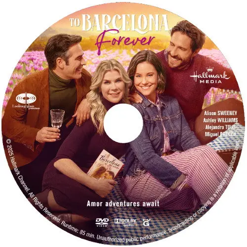 To Barcelona Forever Dvd Movie 2025 Alison Sweeney 1
