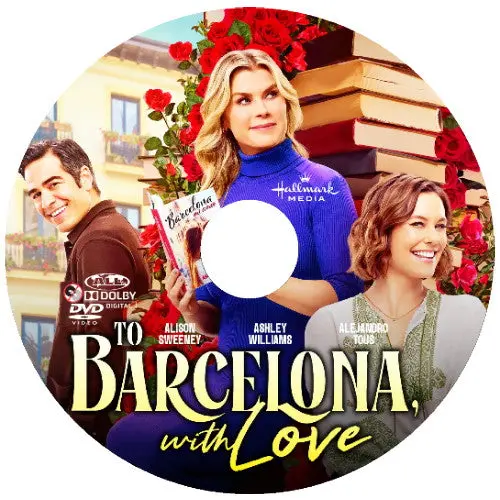 To Barcelona, With Love Dvd Movie 2025 Alison Sweeney 1