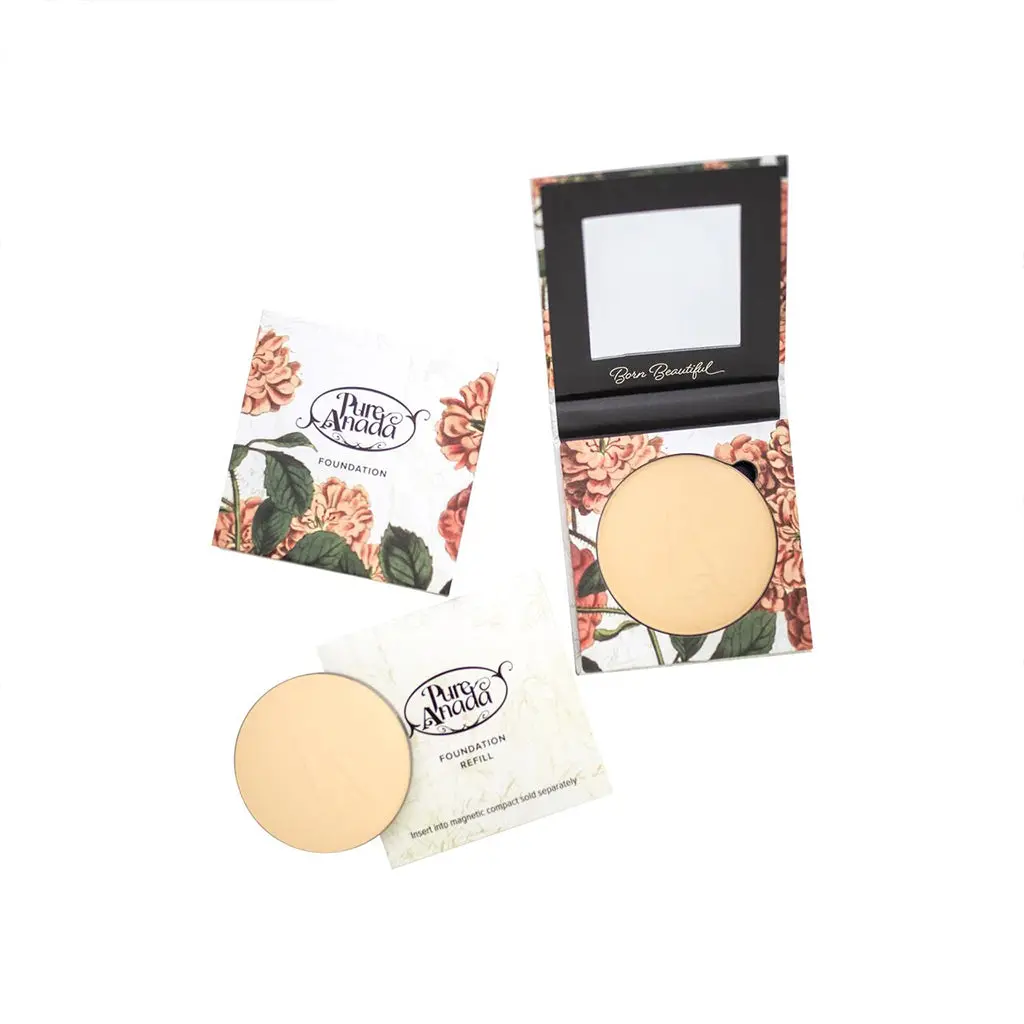 Matte Translucent Natural Pressed Powder 16G - Pure Anada 2