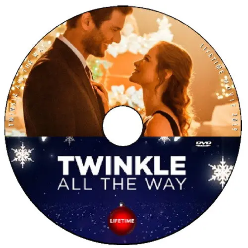 Twinkle All The Way Dvd 2019 Lifetime Christmas Movie  Ryan Mcpartlin 1