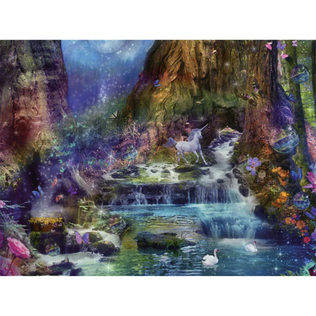 Redwood Unicorn Moon Greetings Card 1