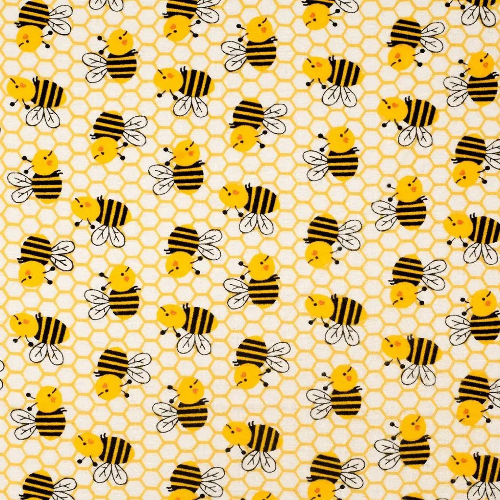 Unpaper Towels X 6 - Honeycomb Bee By Marley's Monsters 1