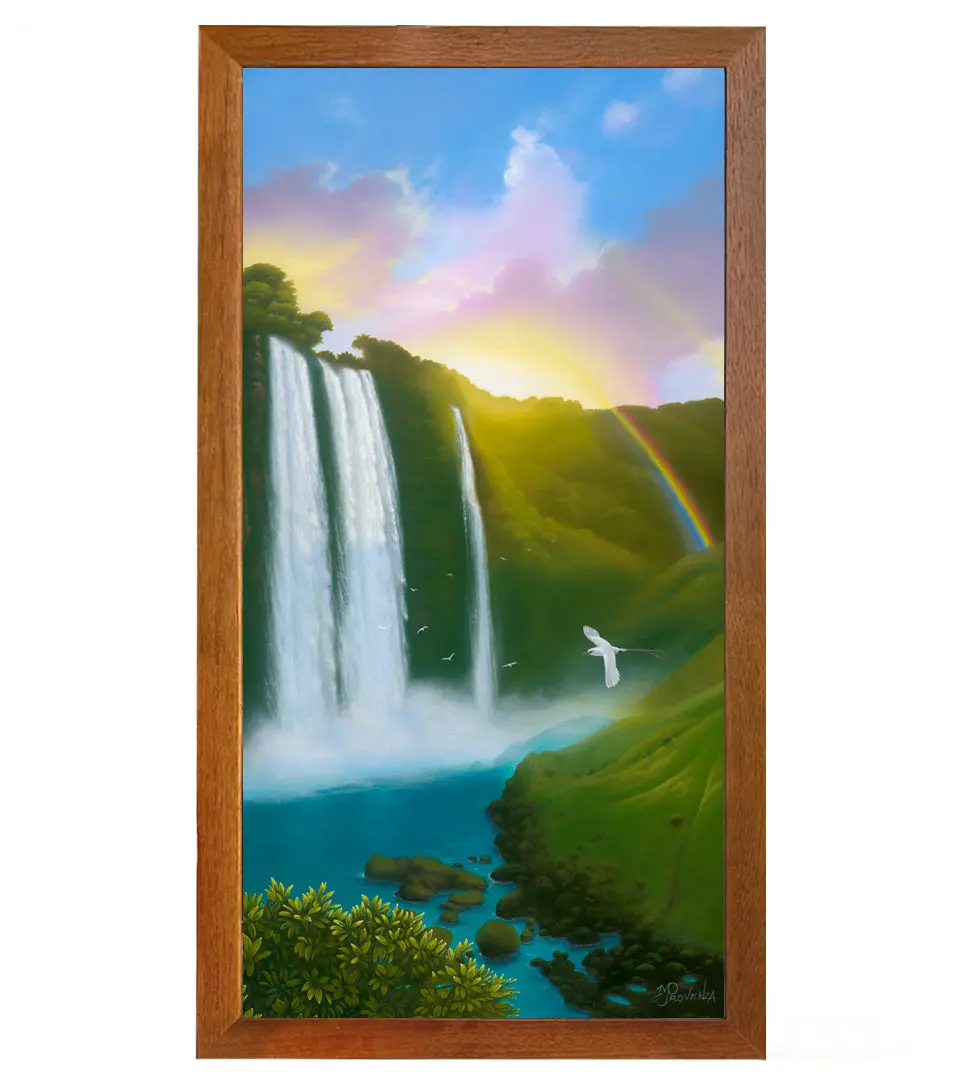 Original Painting: Utopia By Michael Provenza 1