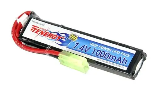 Tenergy Lipo 7.4V 1000Mah 20C Stick (Battery) 1