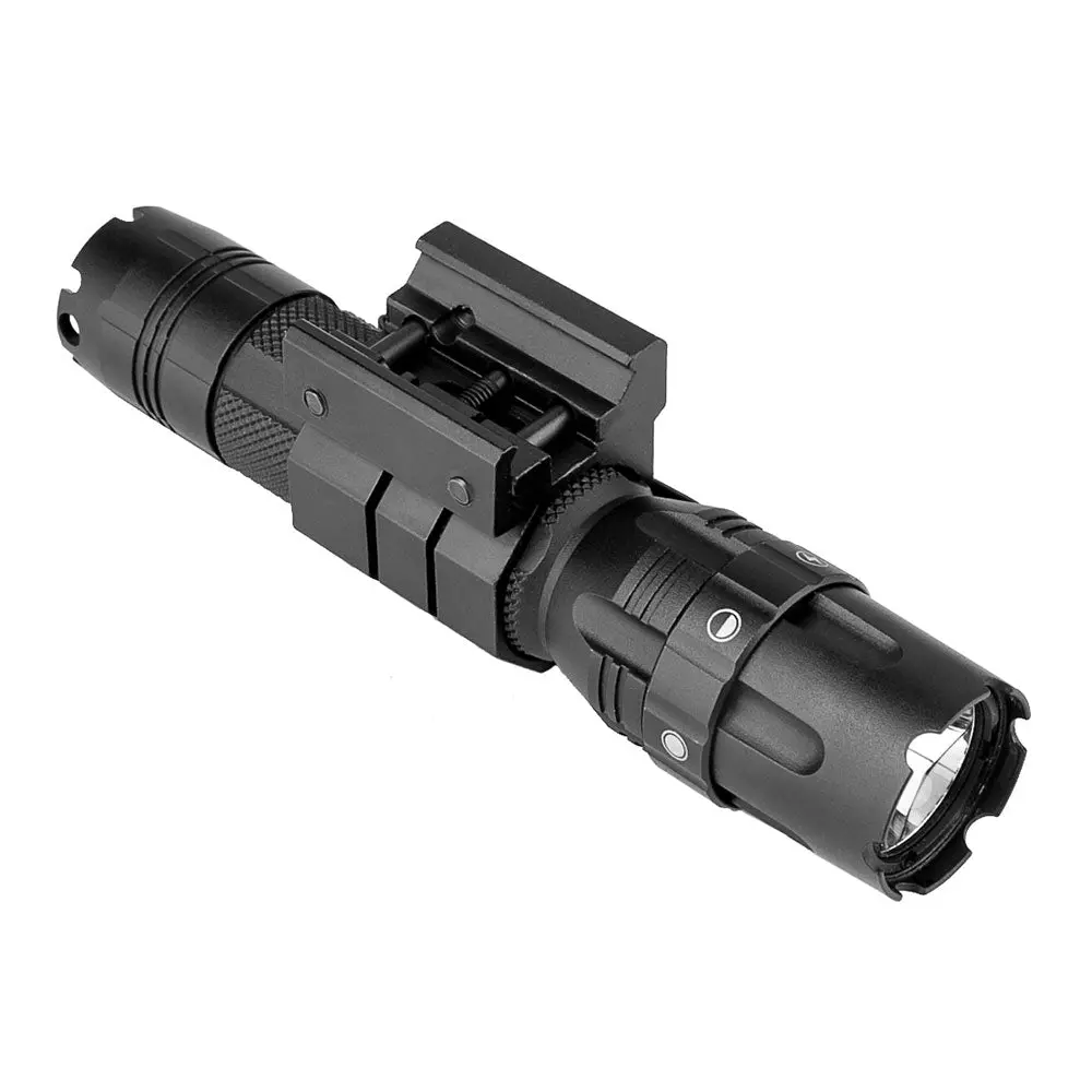 Vism/Ncstar - Pro Series Flashlight Mod2/ 3W 500 Lumen/ Modes: High - Low - Strobe/ Rail Mount 1