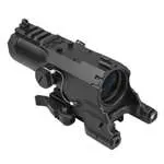 Nc-Star Eco 4X34 Scope W-Green Laser & Nav Led- Blk 1