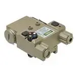 Nc-Star Green Laser & 4 Color Nav Led W-Qr Mount- Tan 1