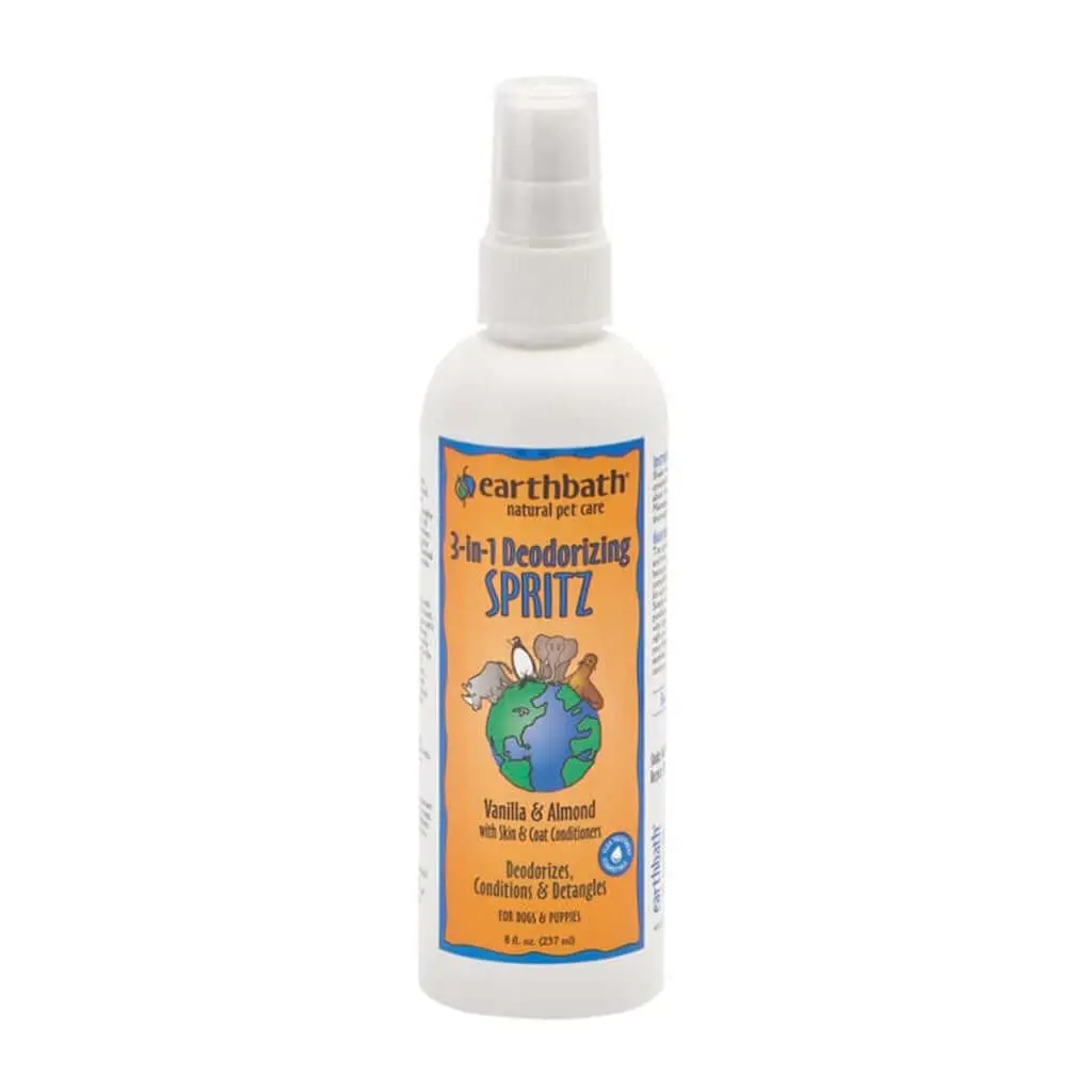 Dog Spritz Earthbath 3-In-1 Deodorizing - Vanilla & Almond 237Ml 2