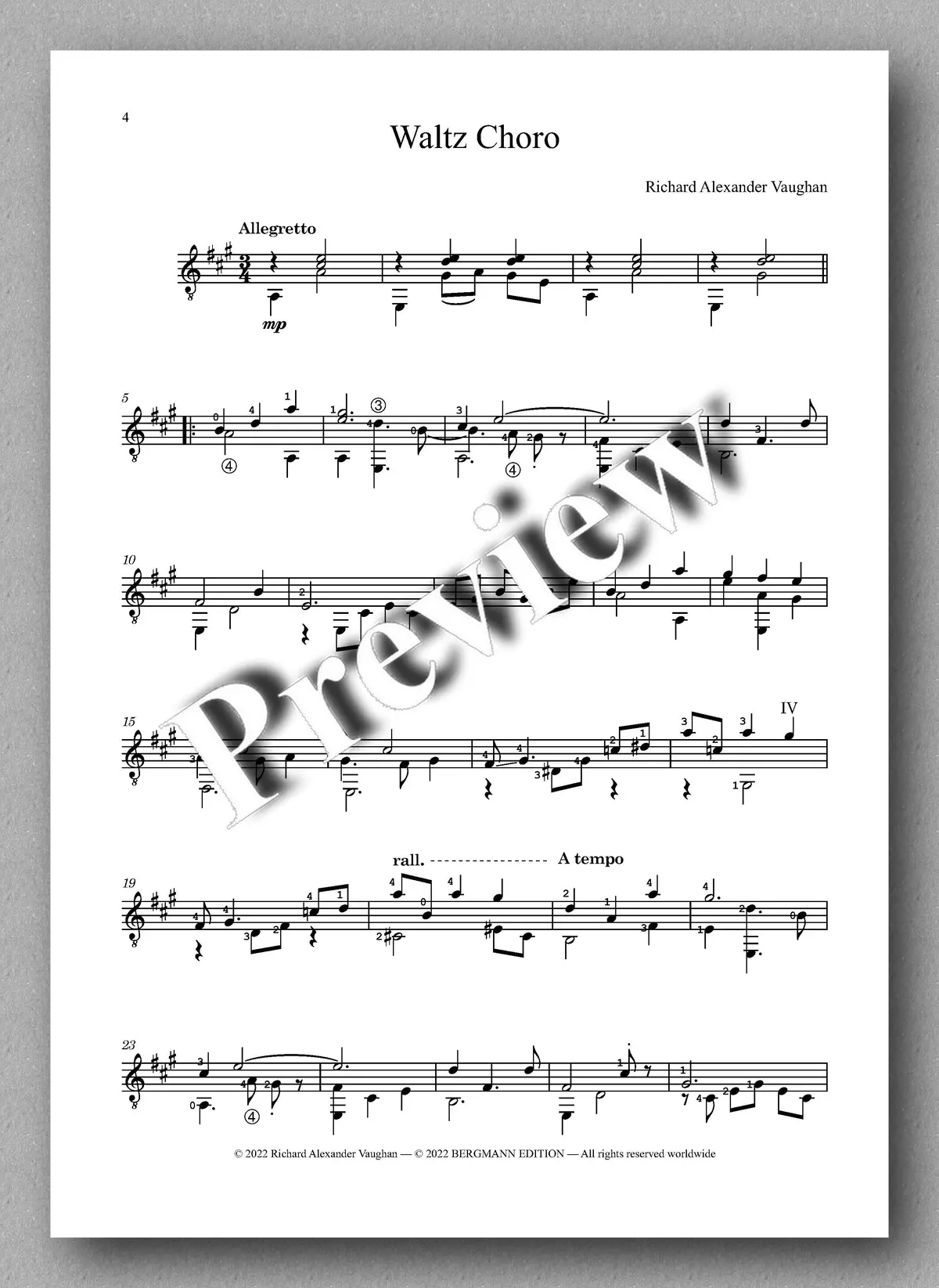 Vaughan, Two Waltzes 2