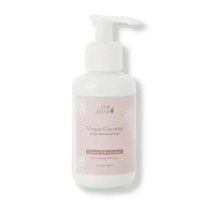 Virgin Coconut Moisturizing Milk Foam - 100% Pure 100Ml 1