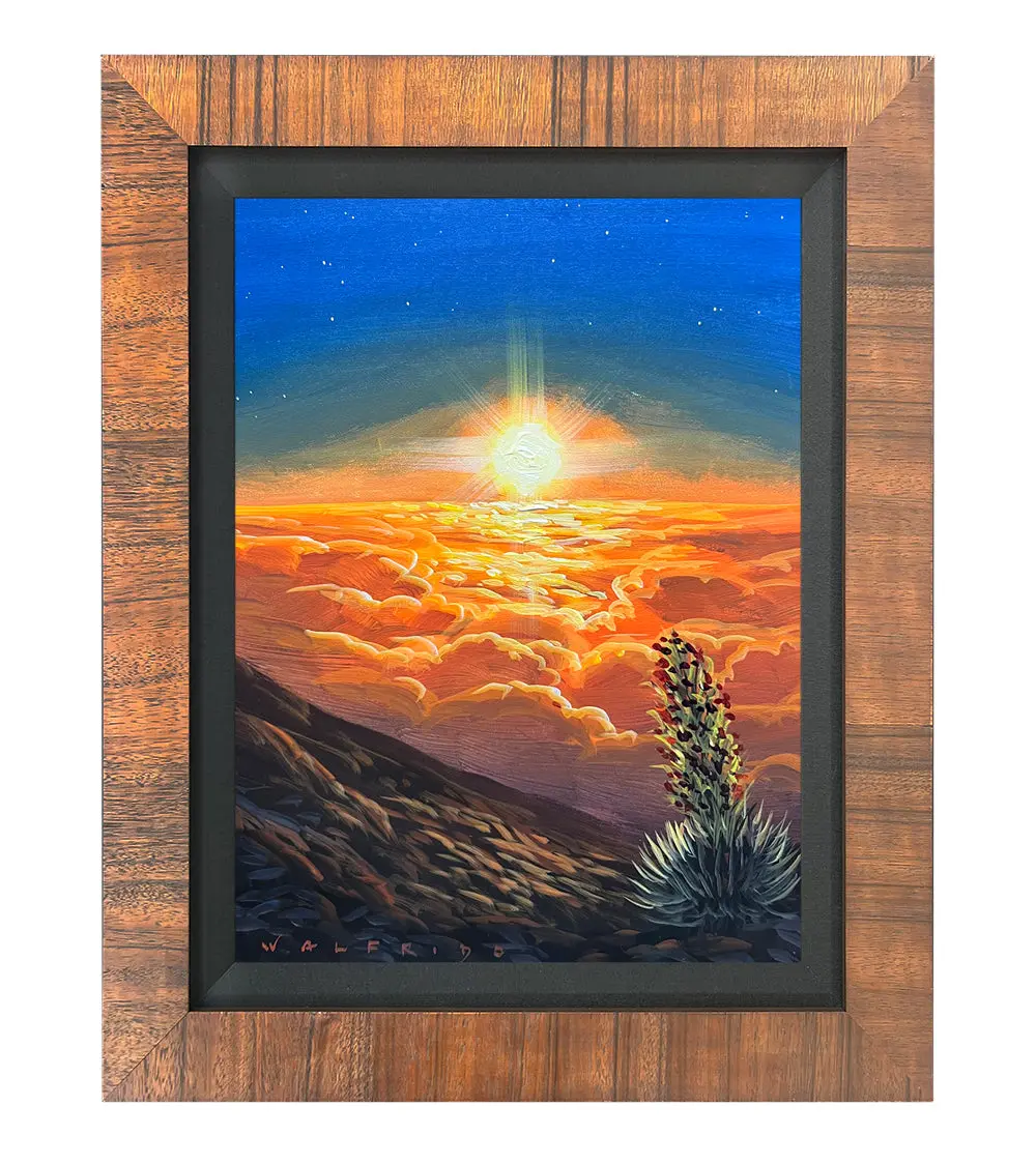 Original Painting: "Head In The Clouds" By Walfrido Garcia 1