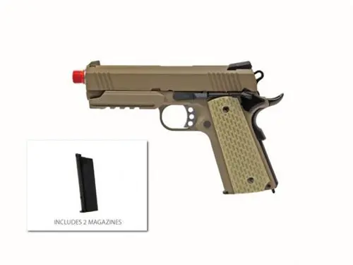 We Full Metal M1911 4.3 "Commander" (Tm Desert Warrior Clone) W- 1