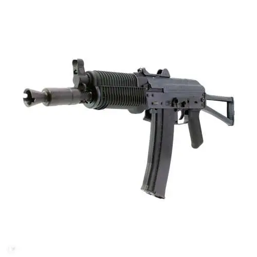 We Airsoft Ak74un Full Metal Gbbr Gas Blowback Rifle - Black  *Preorder* 1
