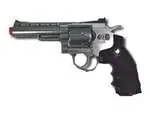 Wg 4" Barrel Co2 Powered Airsoft Revolver (Silver) 1