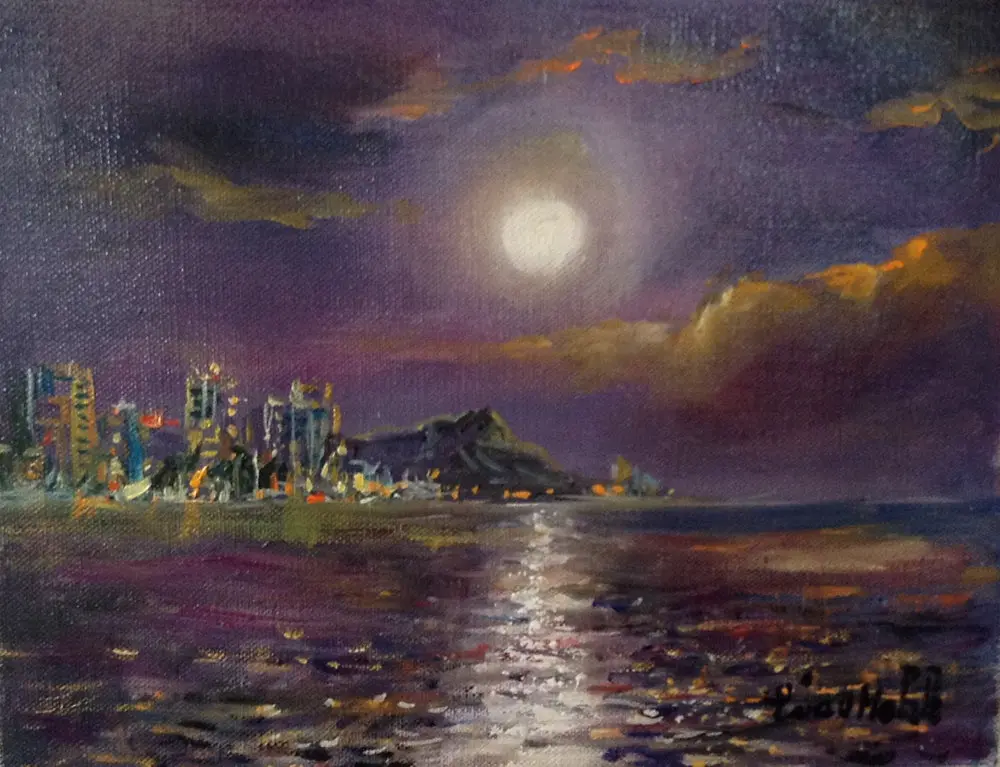 Waikiki Mauve By Eva Makk 1