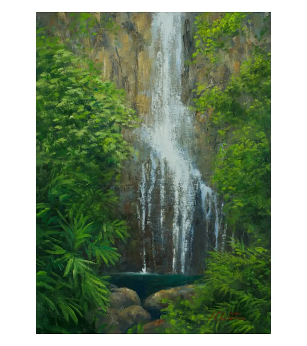 Wailua Falls By Christian Snedeker 1
