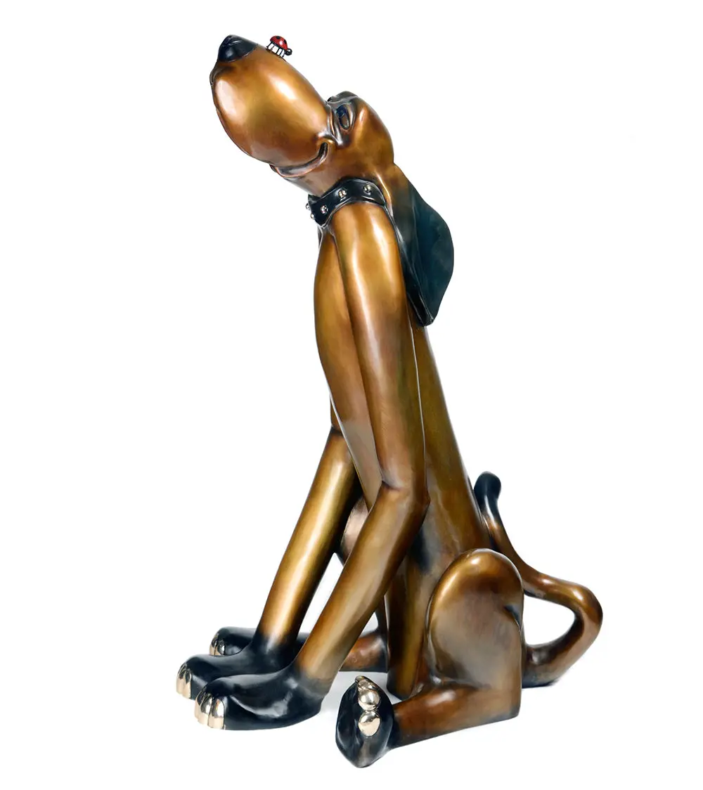 Bronze Sculpture "Waldo" By Marty Goldstein 1