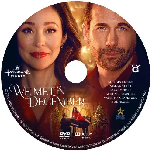We Met In December Dvd Movie 2025 Autumn Reeser, Niall Matter 1