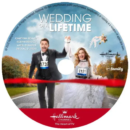 Wedding Of A Lifetime Dvd Movie 2022 Brooke D'orsay. 1