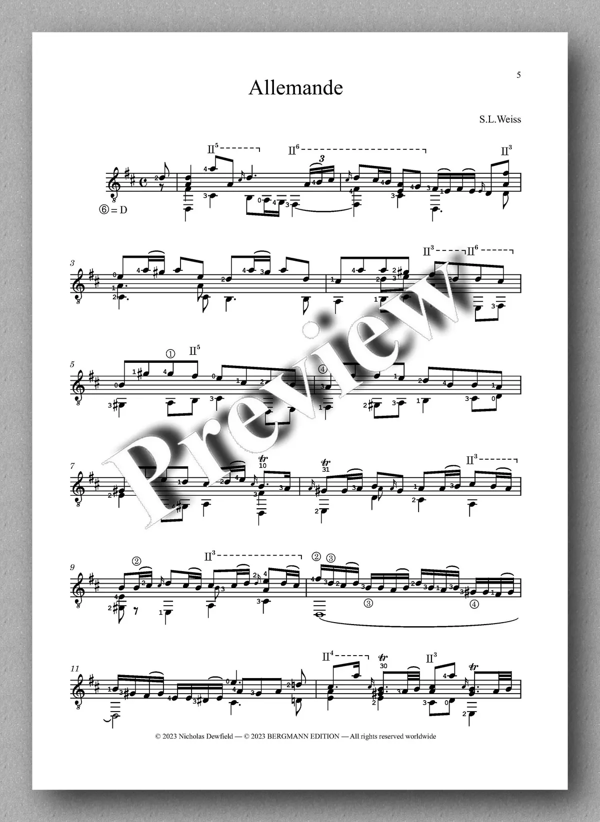 Weiss-Dewfield, Sonata No. 18 2