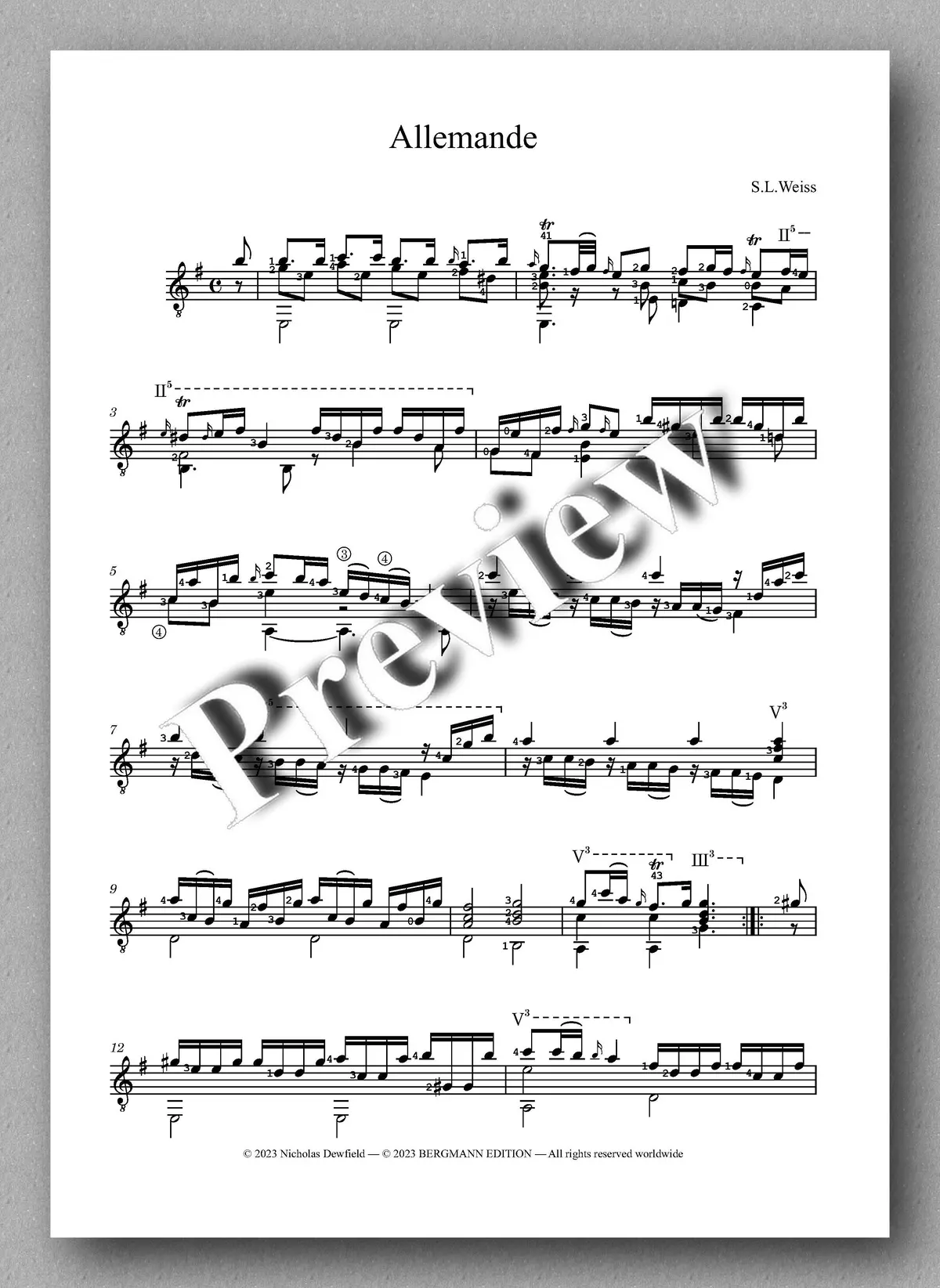 Weiss-Dewfield, Sonata No. 21 2