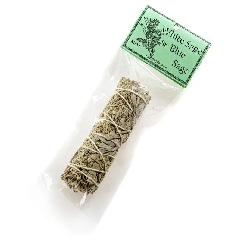 White Sage & Blue Sage Smudge Stick 2