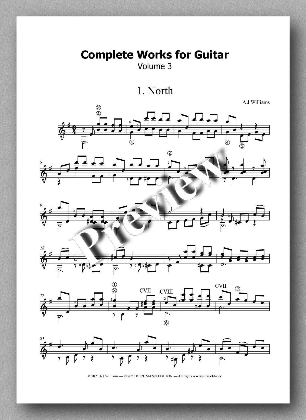 Williams, Complete Works, Volume 3 2