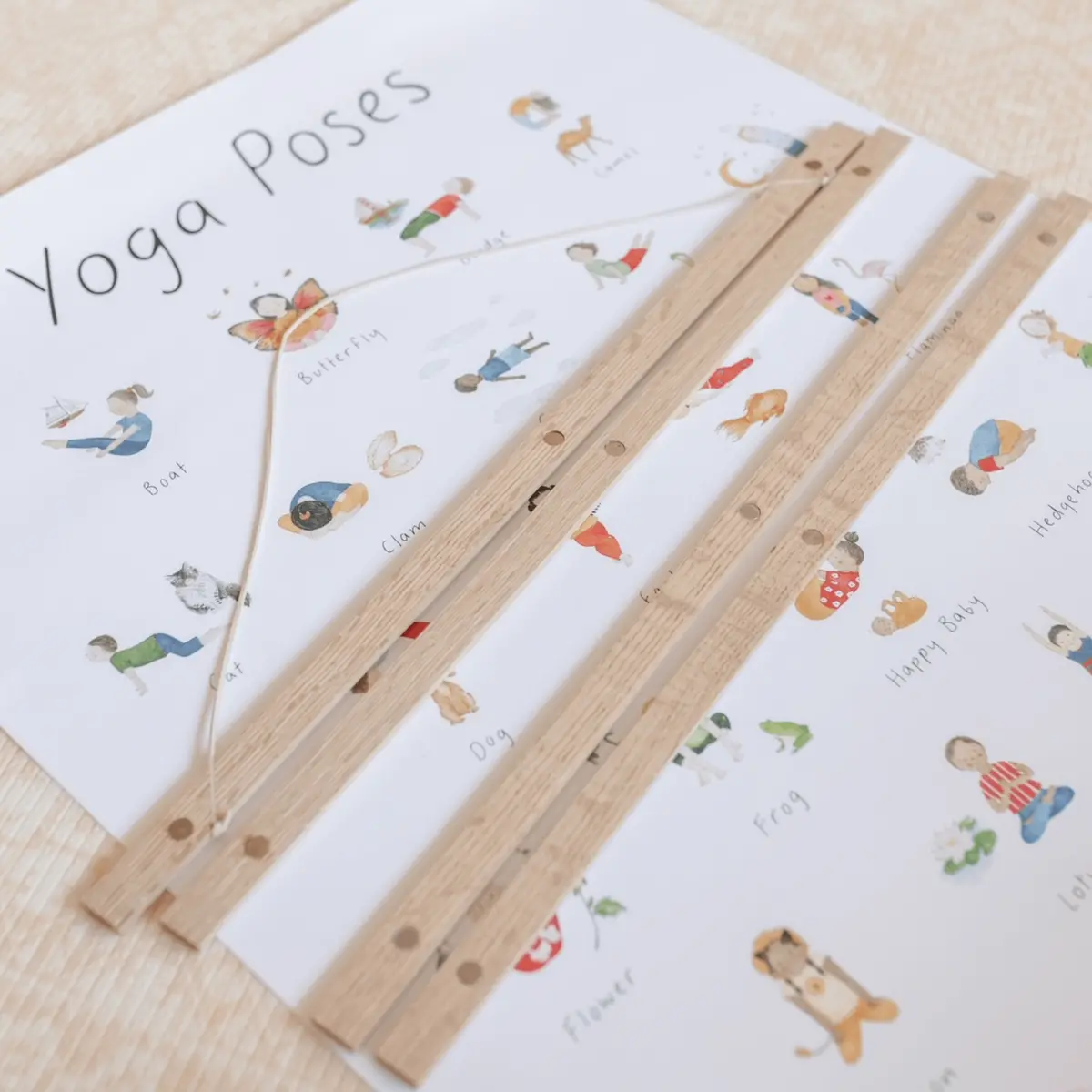 Wooden Print Hanger 1